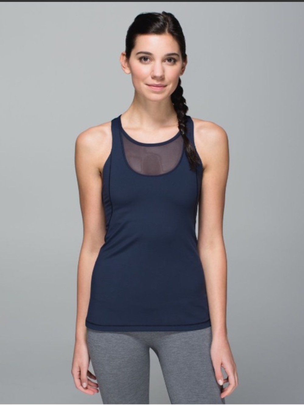 Lululemon Mesh With Me Tank
Inkwell